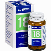 Biochemie Orthim Nr. 18 Calcium Sulfuratum D12 Tabletten 100 Stück