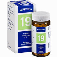 Biochemie Orthim Nr.19 Cuprum Arsenicosum D12 Tabletten 400 Stück