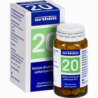 Biochemie Orthim Nr. 20 Kalium- Aluminium Sulf. D12 Tabletten 100 Stück