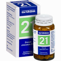 Biochemie Orthim Nr. 21 Zincum Chloratum D12 Tabletten 100 Stück
