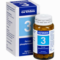 Biochemie Orthim Nr. 3 Ferrum Phosphoricum D12 Tabletten 100 Stück