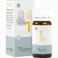 Biochemie Pflüger Nr. 1 Calcium Fluoratum D12 Tabletten 100 Stück