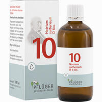 Biochemie Pflüger Nr. 10 Natrium Sulfuricum D6 Tropfen 100 ml