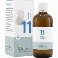 Biochemie Pflüger Nr. 11 Silicea D12 Dil. Tropfen 100 ml