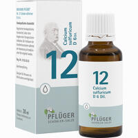 Biochemie Pflüger Nr. 12 Calcium Sulfuricum D6 Tropfen 30 ml