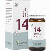 Biochemie Pflüger Nr. 14 Kalium Bromatum D6 Tabletten 100 Stück