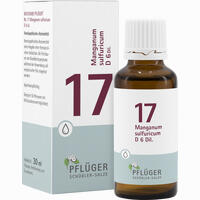 Biochemie Pflüger Nr.17 Manganum Sulfuricum D6 Tabletten 30 ml