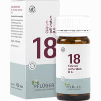 Biochemie Pflüger Nr. 18 Calcium Sulfuratum D6 Tabletten 100 Stück