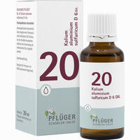 Biochemie Pflüger Nr. 20 Kalium Aluminium Sulfuricum D6 Tropfen 30 ml