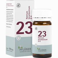 Abbildung von Biochemie Pflüger Nr. 23 Natrium Bicarbonicum D6 Tabletten 100 Stück