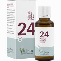 Biochemie Pflüger Nr. 24 Arsenum Jodatum D6 Tropfen 30 ml