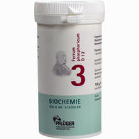 Biochemie Pflüger Nr. 3 Ferrum Phosphoricum D12 Pulver 100 g