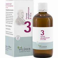 Biochemie Pflüger Nr. 3 Ferrum Phosphoricum D12 Tropfen 100 ml