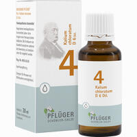 Biochemie Pflüger Nr. 4 Kalium Chloratum D6 Dil. Tropfen 30 ml