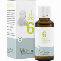 Biochemie Pflüger Nr. 6 Kalium Sulfuricum D6 Dil. Tropfen 30 ml