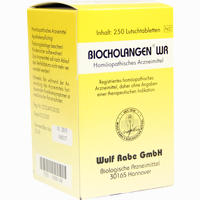 Biocholangen Wr Tabletten 250 Stück