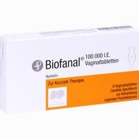 Biofanal Vaginaltabletten 6 Stück