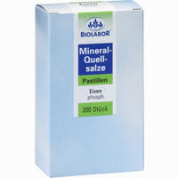 Biolabor Mineral- Quellsalze Eisenphosphat Pastillen 750 Stück