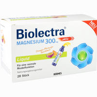 Biolectra Magnesium 300 Mg Liquid Liquidum 28 Stück