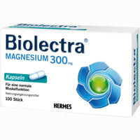 Biolectra Magnesium 300mg Kapseln 100 Stück