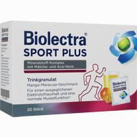 Biolectra Sport Plus Trinkgranulat 20 x 7.5 g