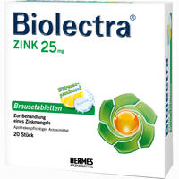 Biolectra Zink Brausetabletten 20 Stück