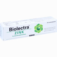 Biolectra Zink Lutschtabletten 20 Stück