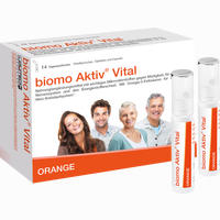 Biomo Aktiv Vital Trinkflaschen 14 Tagesportionen Kombipackung 1 Stück