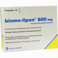 Biomo Lipon 600mg Ampullen 10 Stück
