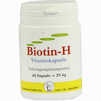 Biotin- H Vitaminkapseln 60 Stück