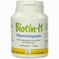 Biotin- H Vitaminkapseln 120 Stück