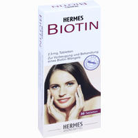 Biotin Hermes 2.5 Mg Tabletten 30 Stück