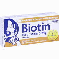 Biotin Heumann 5mg Tabletten 30 Stück