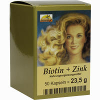 Biotin + Zink Haarkapseln 50 Stück