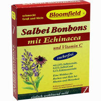 Bloomfield Salbei- Bonbons mit Echinacea zuckerfrei 40 g