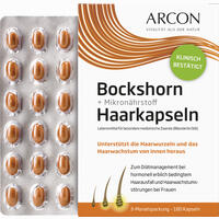 Bockshorn+mikronährstoff Haarkapseln Arcon- Tisane Plus 180 Stück