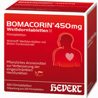 Bomacorin 450mg Weißdorntabletten N Filmtabletten 200 Stück