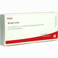 Borago Comp Ampullen 50 x 1 ml