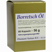 Borretsch Öl Kapseln 80 Stück
