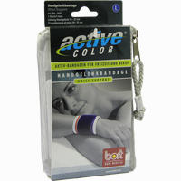 Bort Activecolor Handgelenkbandage Blau Large 1 Stück