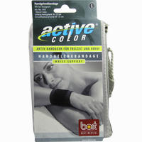 Bort Activecolor Handgelenkbandage Schwarz Large 1 Stück