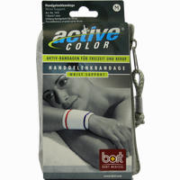 Bort Activecolor Handgelenkbandage Weiß Medium 1 Stück