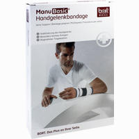 Bort Manubasic Silber Medium Links Bandage 1 Stück