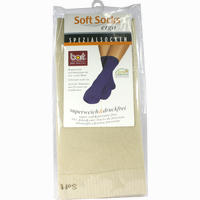 Bort Softsocks Ergo Extra- Weit Sand 44- 46 2 Stück