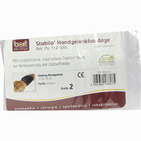 Bort Stabilo Handgelenkbandage Schwarz Gr.2 1 Stück