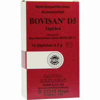 Bovisan D5 Zäpfchen 10 x 2 g