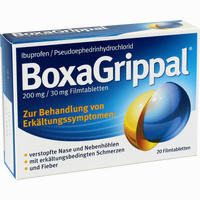 Abbildung von Boxagrippal 200mg/30mg Filmtabletten 20 Stück