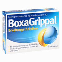 Boxagrippal Erkältungstabletten 200mg/30mg Filmtabletten 20 Stück