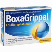 Boxagrippal Erkältungstabletten 200mg/30mg Fta Filmtabletten 10 Stück