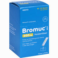 Bromuc Akut 600mg Hustenlöser Pulver in Sticks 20 Stück